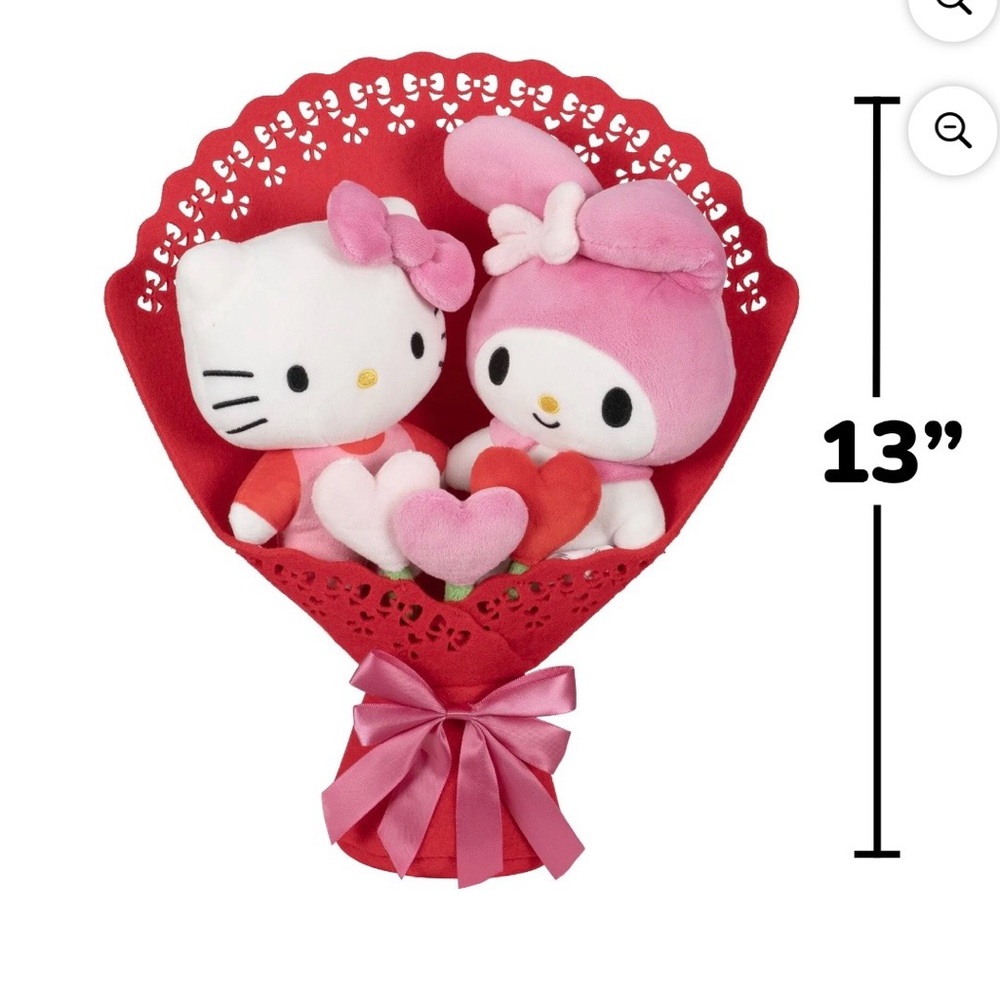 Hello Kitty and My Melody Plush Bouquet